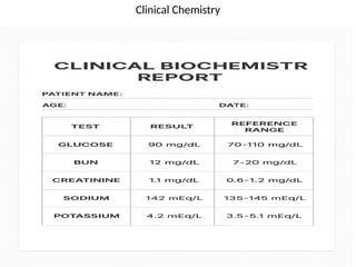 Clinical Chemistry
 
