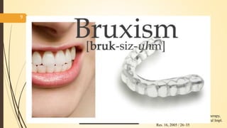  Excessive premature contacts
 >180 µm in monkey studies
 >100 µm in human
 Overextended cantilever
 >15 mm in the mandible
 >10–12 mm in the maxilla
 Parafunctional habits/Heavy bite force
 Bruxism
 Clenching
9
Occlusal consideration in implant therapy,
Kim Y, Oh T-J, Misch CE ; Clin. Oral Impl.
Res. 16, 2005 / 26–35
 