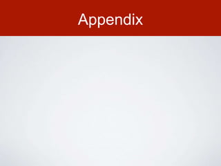 Appendix
 