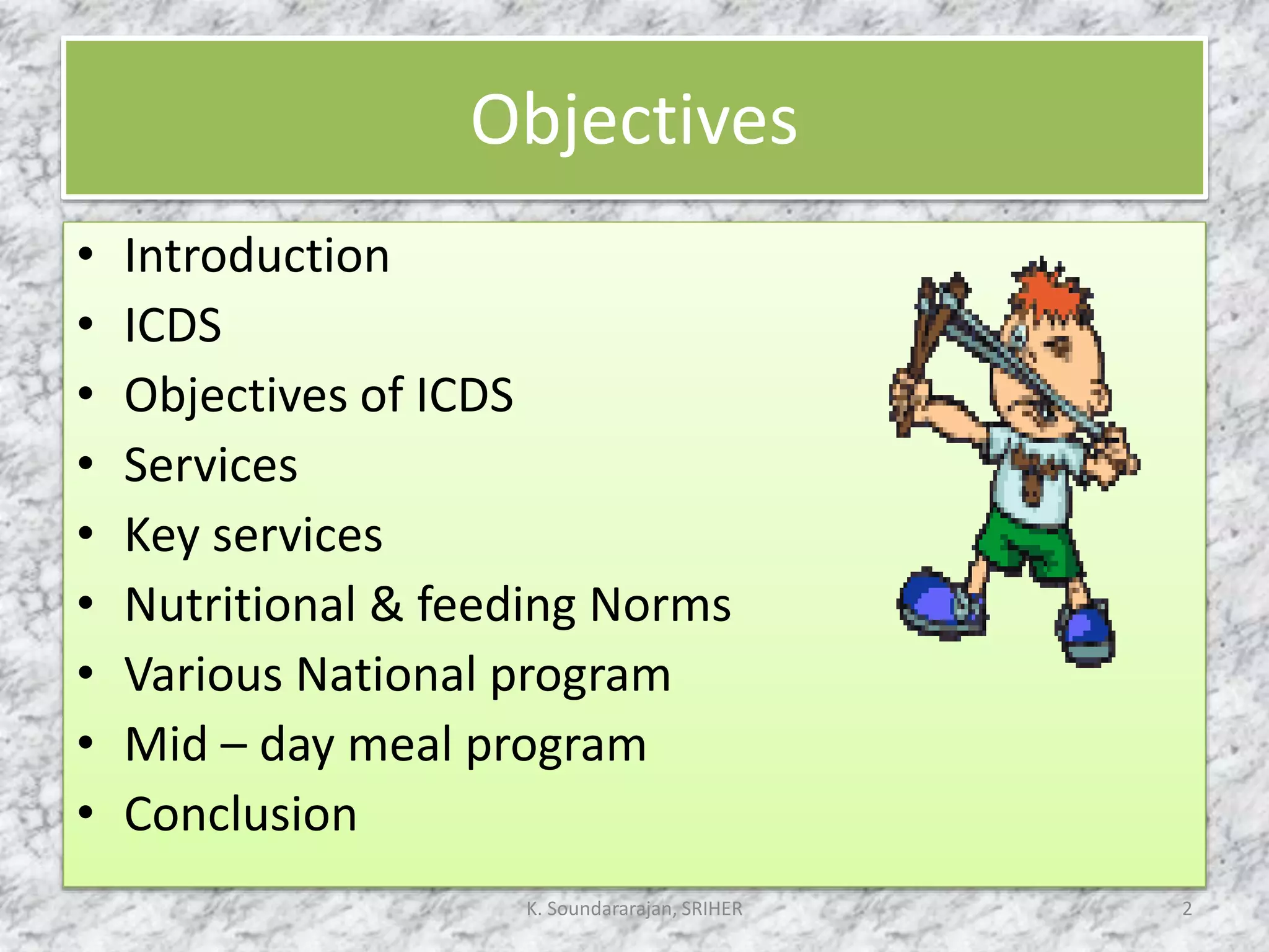 Integrated child development services | PPTX