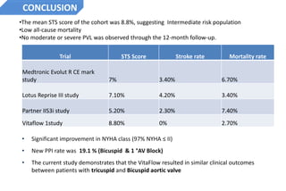 Medtronic Low Risk Pvl Rates Clinical papers on TAVR | PPTX