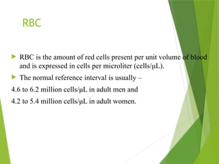 Clinical Pathology including Hematology.pptx
