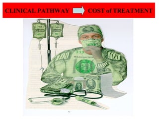 CLINICAL PATHWAY            COST of TREATMENT
 