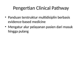Comprehensive Guide to Clinical Pathway Implementation in Hospitals for ...