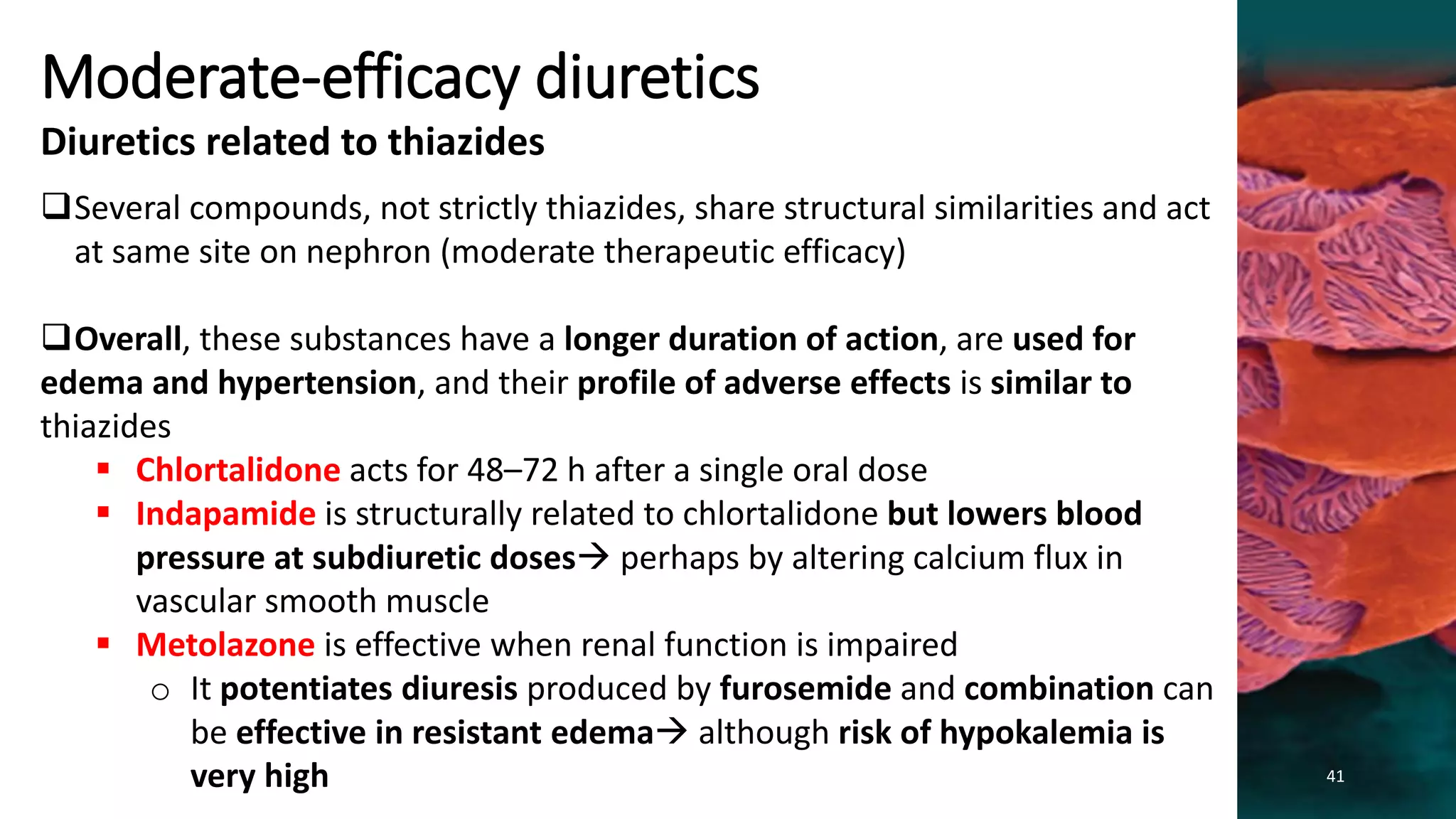 Clinical Pharmacology of Drugs Used to Affect Renal Function | PPTX