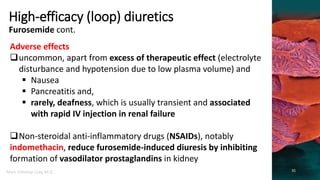 Clinical Pharmacology of Drugs Used to Affect Renal Function | PPTX