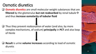 Clinical Pharmacology of Drugs Used to Affect Renal Function | PPTX
