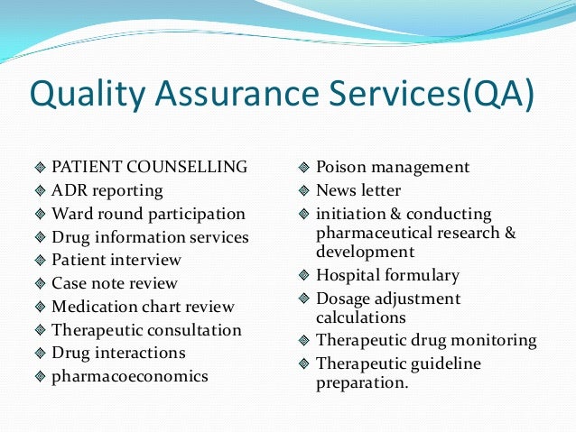 clinical pharmacy services 4 638