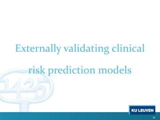 Make clinical prediction models great again | PDF
