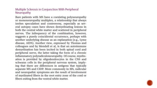 Clinical presentation on multiple sclerosis | PPTX