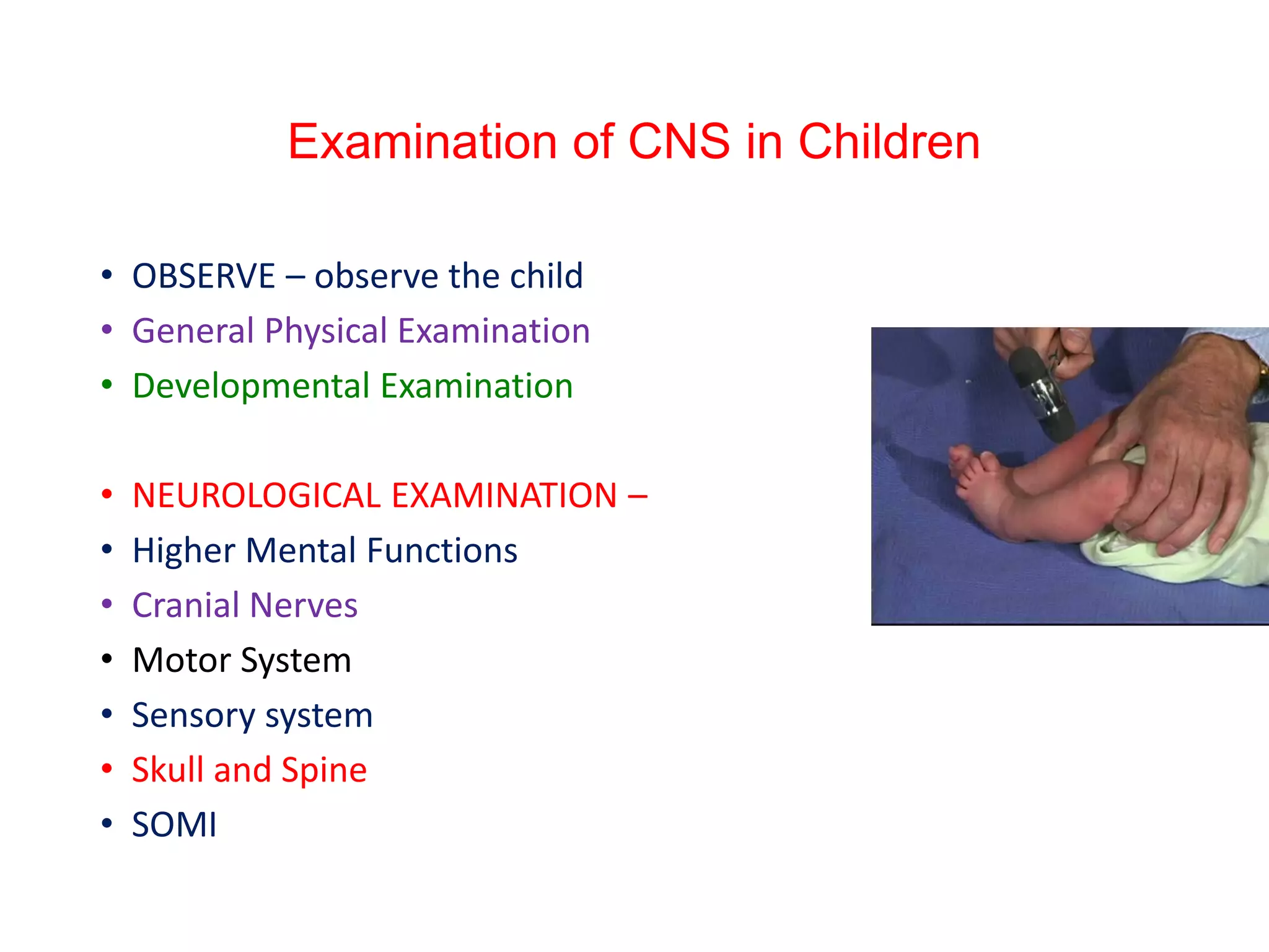 Clinical presentation of neurological diseases in children 2021 | PDF