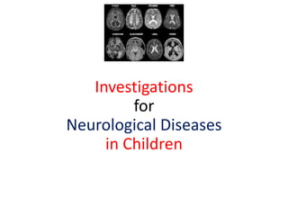 Clinical presentation of neurological diseases in children 2021 | PDF
