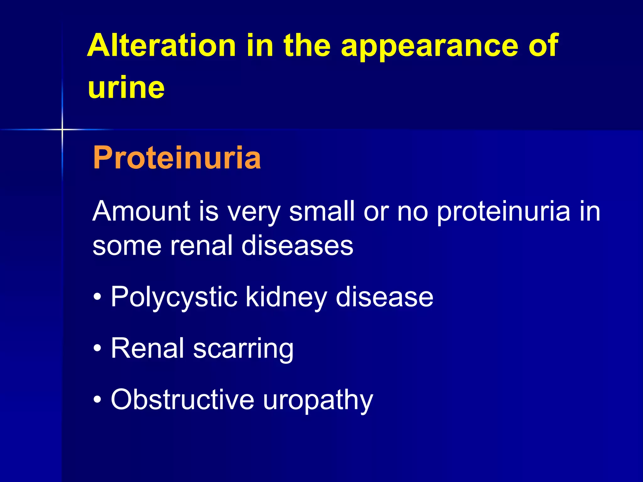 Clinical presentation of renal disease | PPT