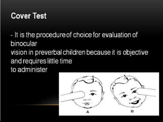 Clinical protocol for toddlers
