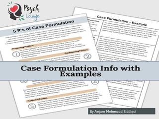 4ps Formulation Example Comprehensive Guide to Psychological Case Formulation Using the 4 Ps ...