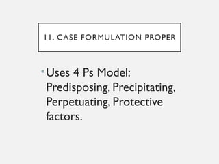 4p Formulation Comprehensive Guide to Psychological Case Formulation Using the 4 Ps ...