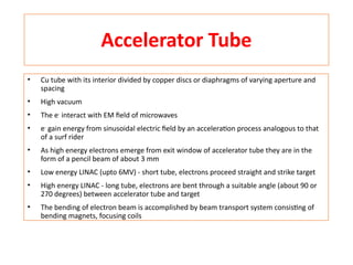Clinical Radiation Generators Radiation Physics Dr Syed Aman | PPTX