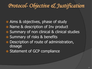 Objective Justification Clinical reaserch 112070804001 | PPTX