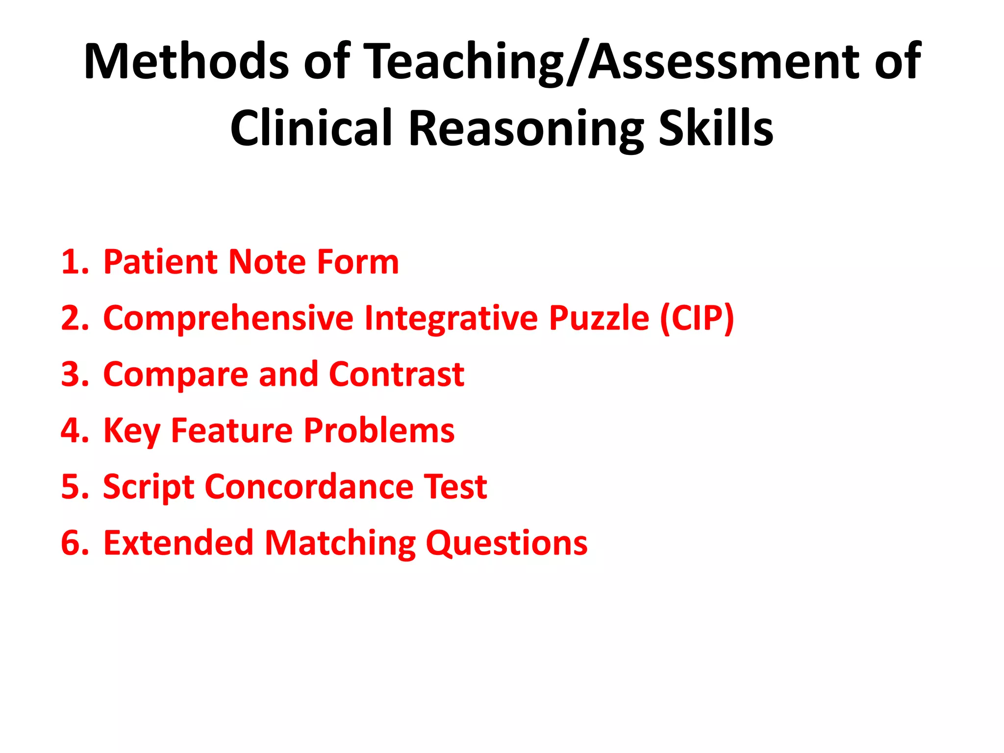 Clinical Reasoning MEDICINE.pptx