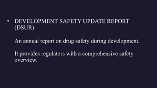 reports in clinical trials in pharmaceutical | PPTX