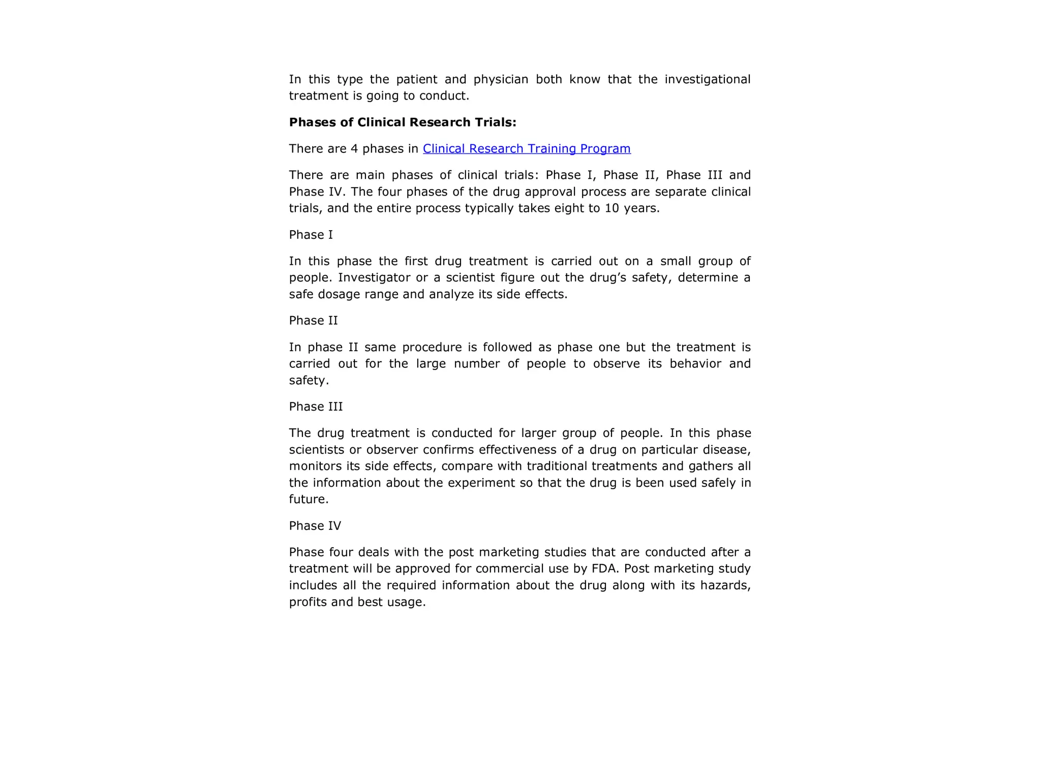 Clinical research course-Clini Pharma