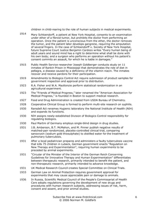 Clinical research milestones | PDF