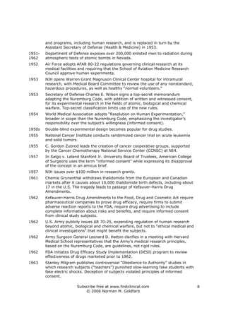 Clinical research milestones | PDF