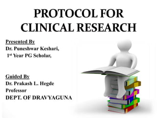 Presented By
Dr. Puneshwar Keshari,
1st Year PG Scholar,
Guided By
Dr. Prakash L. Hegde
Professor
DEPT. OF DRAVYAGUNA
 