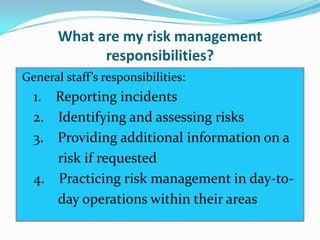 Clinical risk management | PPTX