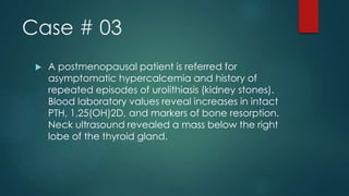 Clinical scenario parathyroid gland | PPT