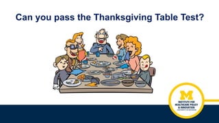 Can you pass the Thanksgiving Table Test?
 