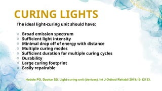CLINICAL_STEPS_IN_COMPOSITES_&_CURING_LIGHTS_FINAL[2].pptx