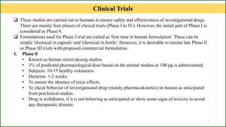 clinical trial aplications & regulatory bodies along with ICH ...