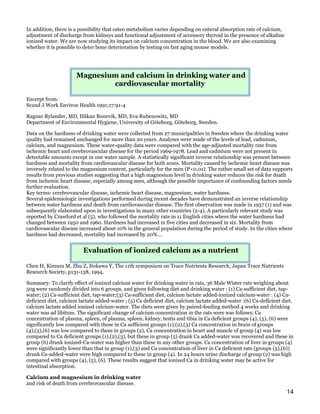 Clinical Studies And Research On Electrolyzed Water