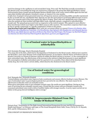 Clinical Studies And Research On Electrolyzed Water