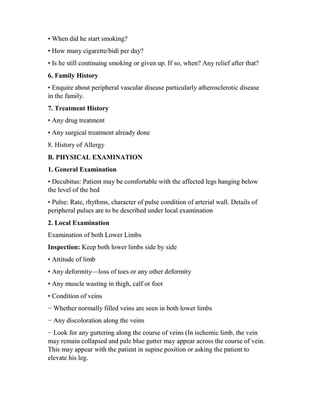 Clinical surgery(History & Physical)