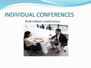 INDIVIDUAL CONFERENCES
 
