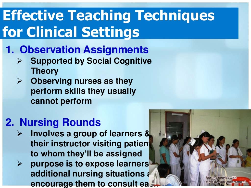 Clinical Teaching