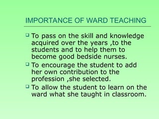 CLINICAL TEACHING METHODS in nursing courses | PPT