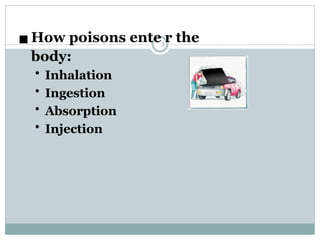 CLINICAL TOXICITY- TREATMENT OF POISONS.pptx