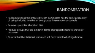 Clinical trial design | PPTX