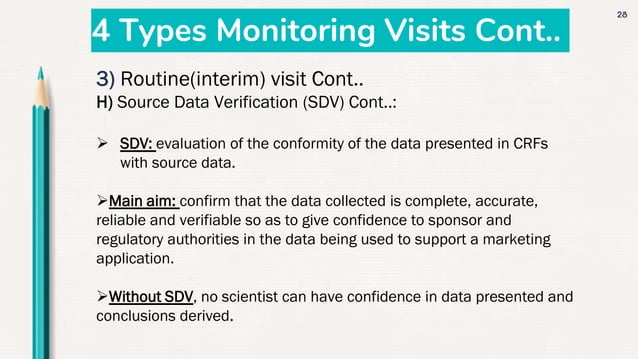 Clinical trial monitoring | PPTX