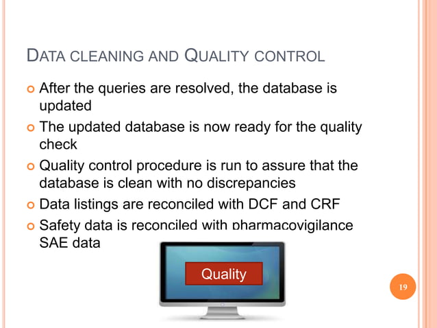 Clinical trial process | PPTX | Databases | Computer Software and ...