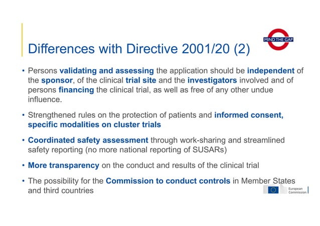 Clinical trial regulation 536 2014