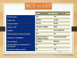 RCT vs LST
10-09-2020 93
 