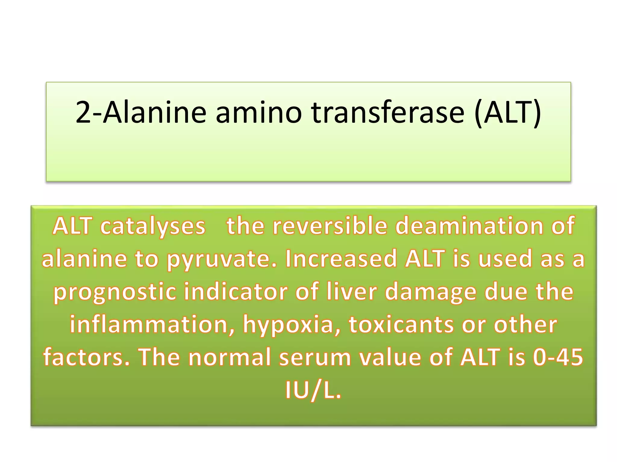 Clinical use of enzymes | PPTX