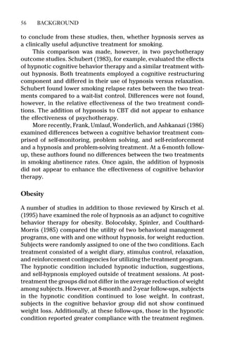 Clinical use of hypnosis | PDF