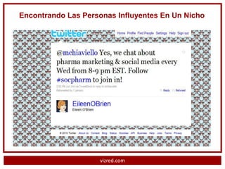 Encontrando Las Personas Influyentes En Un Nicho




                    vizred.com
 