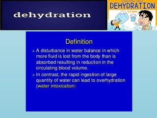 Dehydration
 