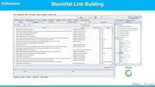 BlackHat Link Building#clinicseo
@Marc__Cruells
 